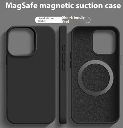 Magnetic Liquid Silicone  Magsafe Case For iPhone