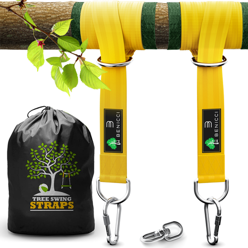 Safe Tree Swing Hanging Kit Set of 2